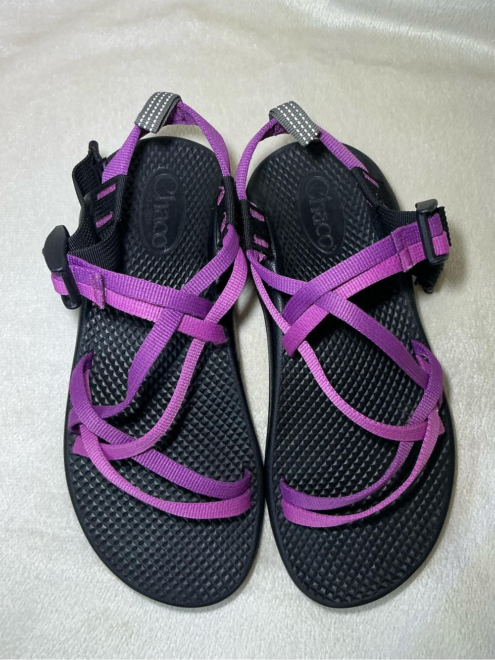 Chaco ZX/1 EcoTread Purple Sandals Youth Size 4